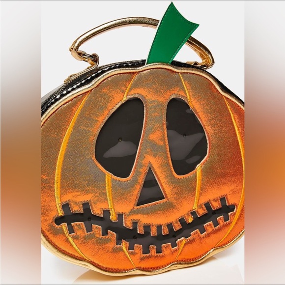 NWT Irregular pumpkin LED bag last one - Picture 9 of 10